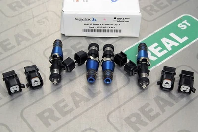 Injector Dynamics ID1750X 1728cc Fuel Injectors PNP 4G63T Evo 1 2 3 4 5 6 7 8 9 - Image 1 of 4
