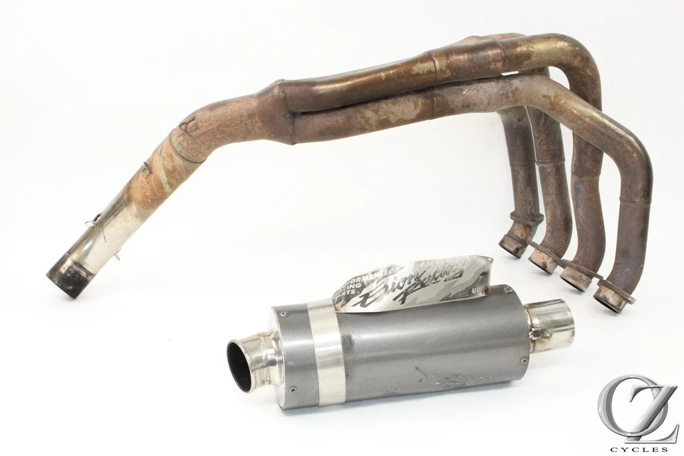 00-01 Honda CBR929RR CBR 929RR Erion Racing Cabezal Escape Silenciador Deslizable Foto 1 de 4