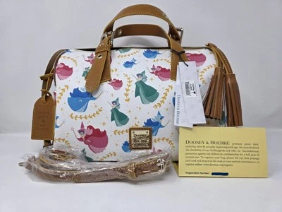 Cartera Disney Dooney & Bourke La Bella Durmiente 60ª Flora Fauna Merryweather Nueva con Etiquetas Foto 1 de 4