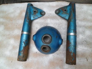 ⭐SUZUKI A100 A 100 FORK EARS SHROUDS AND HEADLIGHT SHEEL 1970s FREE POST  ⭐ - Picture 1 of 1