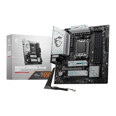 MSI MAG B650M GAMING PLUS WIFI, AMD B650, S AM5, DDR5, SATA3, PCIe 4.0, 2x M.2,  - Image 1 of 4