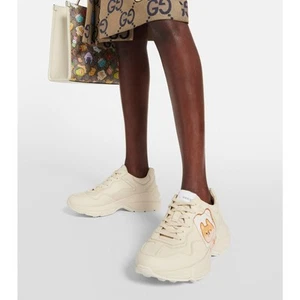 Gucci Apollo Pikarar Kawaii Supreme White Rhyton Sneaker Schuh 41 11 NEU Authent - Bild 1 von 24