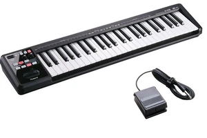 Roland A-49 BK Black DP-2 pedal set 49-key MIDI keyboard 14 - Picture 1 of 1