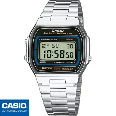 Orologio digitale unisex Casio Casio Vintage A164WA-1VES - Immagine 1 di 3