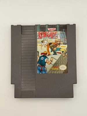 Renegade NES Cartridge w/ Sleeve | Tested Authentic Taito Vintage Nintendo - Image 1 of 4