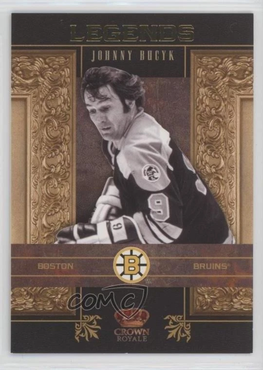 2010-11 Panini Crown Royale Legends Johnny Bucyk #2 HOF - Image 1 of 2