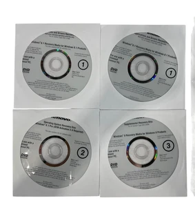 Lenovo Recovery Disc DVDs Windows 8.1 Pro 64 bit - OEM ACTIVATION 3.0 REQUIRED - Picture 1 of 6