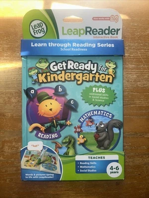 LeapFrog LeapReader TAG Book Get Ready For Kindergarten Home School Kids Pre-K + - Image 1 of 4