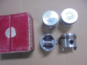 KIT 4 PISTONI borgo FIAT 124 fiat 238t 1200  74 mm  - Picture 1 of 3