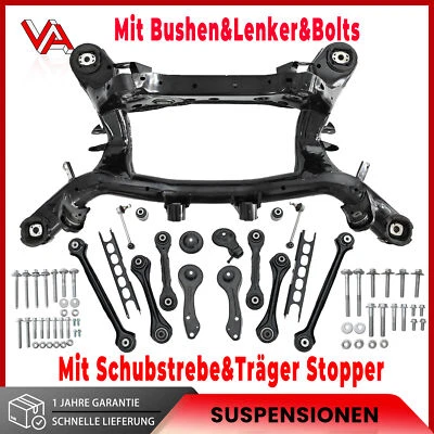 Achsträger Hinterachse für BMW E90 E91 E92 E93 BENZIN Querlenker + Koppelstange