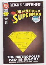 REIGN OF THE SUPERMAN#78 DC COMICS THE MAN OF TOMORROR IS BACK BRETT BREEDING