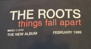 Vintage THE ROOTS THINGS FALL APART Levi's Promo 1999 T Shirt XL RAP HIP HOP - Picture 1 of 12
