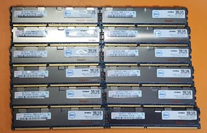 (12 x 8GB) 96GB Hynix/DELL PC3-10600R ECC Registered Server RAM DDR3 Memory - Picture 1 of 2