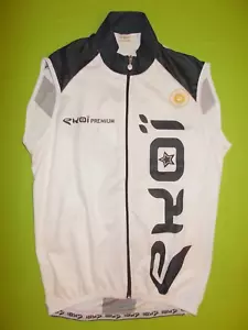 Windproof Vest EKOI PREMIUM (S) WINDTEX PERFECT !!! CYCLING White SLEEVELESS - Picture 1 of 10