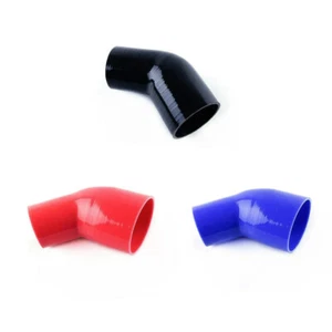 Grande vendita tubo riduttore gomito in silicone 45 gradi ID 13 mm a 102 mm accoppiatore - Foto 1 di 14