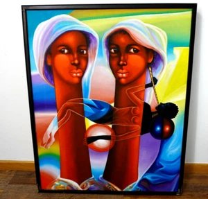 Wandbild PopArt-Kunstdruck, Afrika, Karibik, abstrakt - Bild 1 von 3