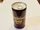 Beer Can - Gambrinus Gold Beer ( Bottom Opened, Steel Can )