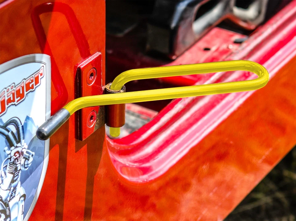 Par de reposapiés estacionarios con cáscara de limón para Jeep CJ7 1976-1986 Steinjager J0045930 Foto 1 de 1