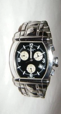 Charriol Columbus S.Steel Chrono Dial Quartz Unisex Watch RET$2200 SALE!! - Image 1 of 4