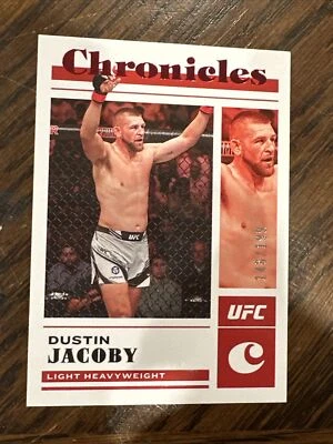 2023 Panini Chronicles UFC Dustin Jacoby Red 146/199!! 🔥🔥 - Image 1 of 2