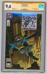 CGC SS 9.6 SIGNED Jim Starlin Story Batman #417 / Mike Zeck Art 1st App KGBeast - Picture 1 of 2