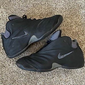 VTG Nike Air Podposite 2001 Men’s 12 Sneakers Black/Graphite Grey 830268-001 - Picture 1 of 6