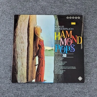 Klaus Wunderlich HAMMOND POPS 2 Vinyl Record LP 12" TELDEC SLE 14 514-P - Image 1 of 4