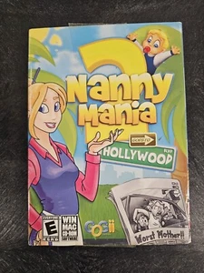 Nanny Mania 2: Hollywood (Windows/Mac, CD-ROM Software 2009) Used. U1 - Picture 1 of 7