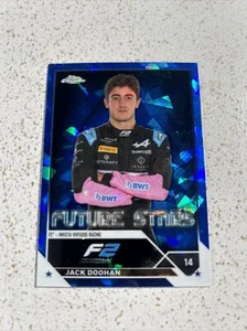 Jack Doohan Topps Chrome Card Blue Sapphire Future Stars F2 Invicta Racing - Picture 1 of 5