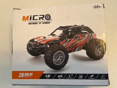 WoHua RC Micro Warrior 1:32 scale RC car 1S lipo - Image 1 of 4