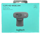 Logitech HD Webcam C270 Black 720P 30 FPS Crisp Video Call Auto Light Correction