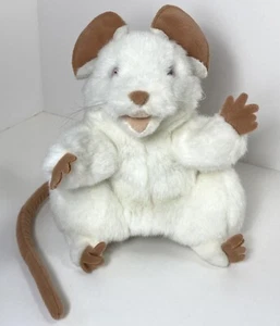 Folkmanis WEISSE MAUS Ganzkörper-Handpuppe Plüschtier Stofftier realistisch 6 Zoll - Bild 1 von 17