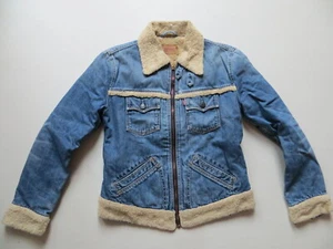 Levi's Damen Jacke Jeansjacke Gr. M Winter Vintage Denim Warm Gefüttert ! KULT ! - Bild 1 von 3