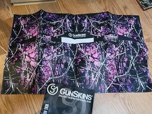 Piel de escopeta de rifle rosa camuflaje 30" X 18" hoja - Imagen 1 de 4