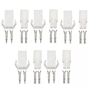 5x Pairs Mini Small Tamiya EL-2P Male Plug Connector RC Battery or Charger - UK - Picture 1 of 3