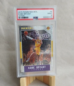 Kobe Bryant 2015-16 Panini NBA International Hyper Card #6 PSA 9 🔥 Low Pop - Picture 1 of 2