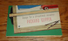 Brochure de vente pliante originale 1941 Packard Clipper 41