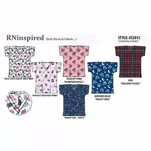 Exfoliantes de enfermera elásticos suaves para mujer RNINSPIRED - Imagen 1 de 14