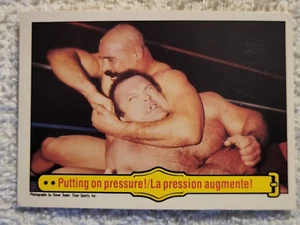 1985 O-Pee-Chee WWF Wrestling Trading Card #32 Iron Sheik Ivan Putski - Imagen 1 de 2