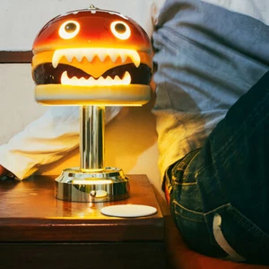 Undercover Hamburger Lamp Light Home Decoration Decor Ornament Toy Bedside Night - Picture 1 of 9