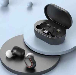 E7S Wireless Ear Buds Headset Bluetooth Ohrhörer IPX4 Wasserfest Bewertung - Bild 1 von 3