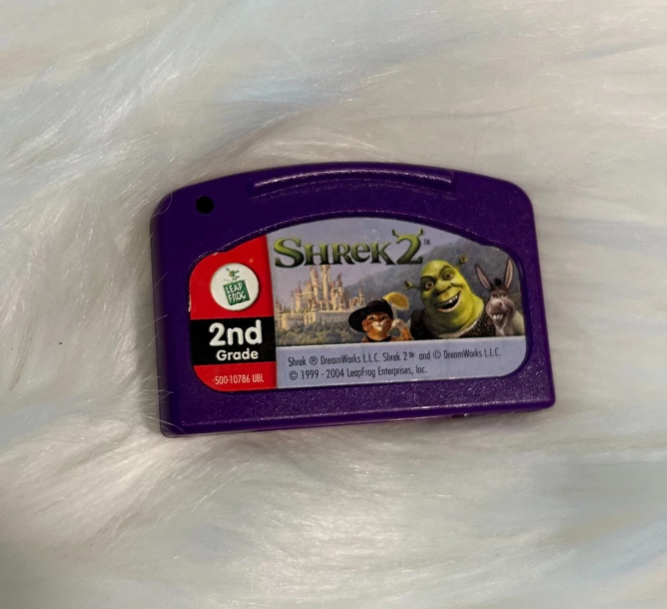 LeapFrog LeapPad Learning Game 2nd Grade Shrek '2' - CARTRIDGE ONLY - Image 1 of 1