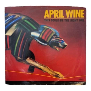 April Wine ‎– This Could Be The Right One 7" Vinyl & Picture Sleeve 1984 Promo - Picture 1 of 3