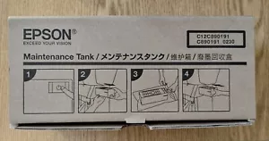 NEW In Box Epson Ink Maintenance Tank Box C12C890191 / PXMT2 C890191 0130 - Picture 1 of 7