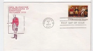 TurtlesTradingPost- Surrender at Saratoga 1977 #1728 FDC- House of Farnam Cachet - Picture 1 of 1