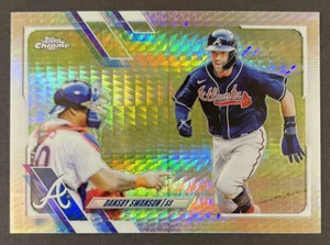2021 Topps Chrome DANSBY SWANSON Prizm #7 - Picture 1 of 2