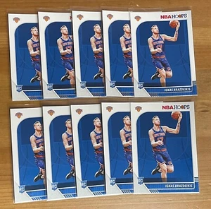 2019-20 Ignas Brazdeikis Panini Hoops Rc Card Lot (10) - Picture 1 of 1