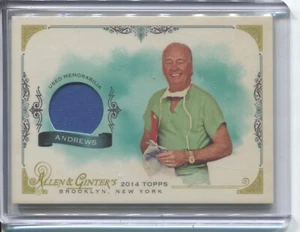 2014 Topps Allen & Ginter's Full Size Relics Dr James Andrews #FSR-DA - Picture 1 of 2