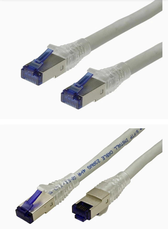 RJ45 Cavo di rete CAT 6A S/FTP 90mt Ethernet LAN - Immagine 1 di 1