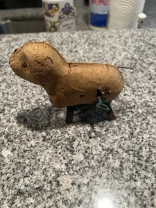 Japanische Pappmaché Schaf Volk Handwerk Aufziehen - Bild 1 von 6